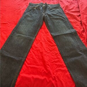 Levi's Dark Blue Slim Straight Jeans